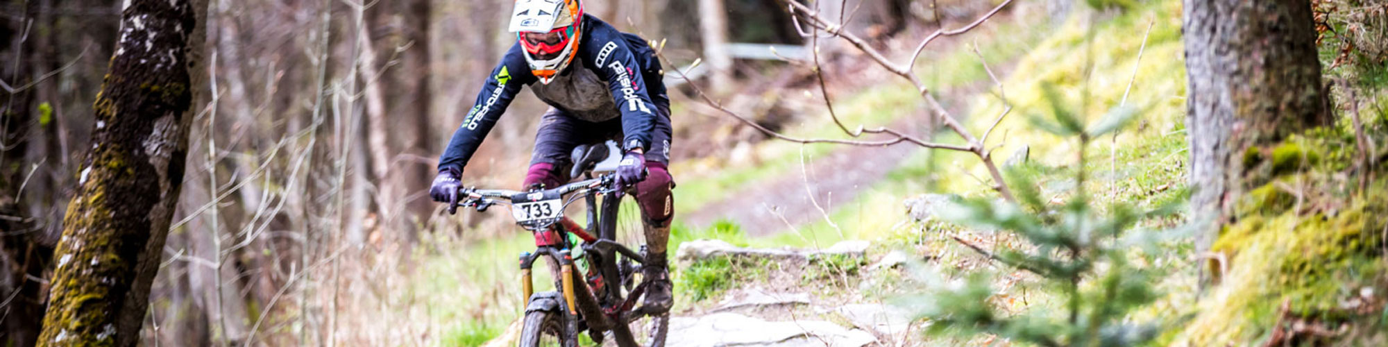 Mountain biking course